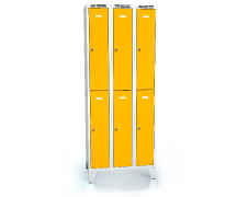  Divided cloakroom locker ALSIN with feet 1920 x 750 x 500